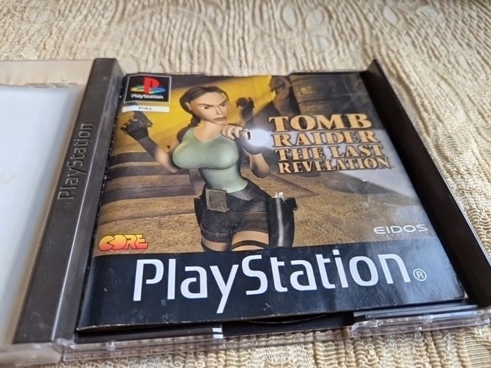 Tomb Raider The Last Revelation PlayStation1 Ps1 PlayStation2 Ps2 games Original