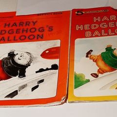 Vintage Harry hedgehog school book Stage 5