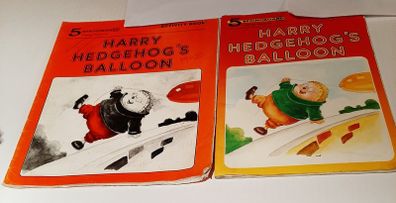 Vintage Harry hedgehog school book Stage 5