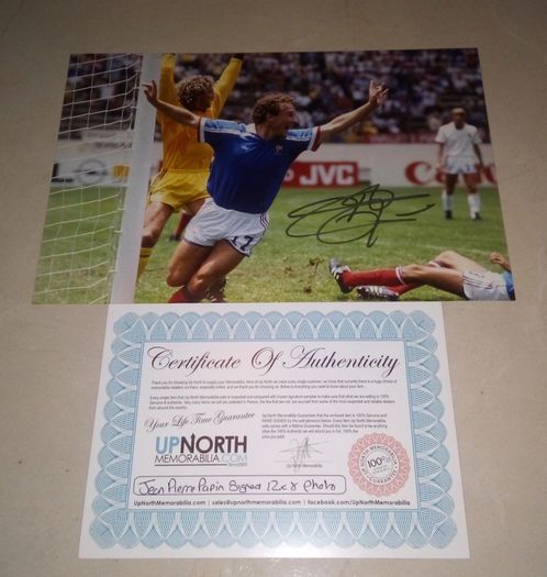 Jean Pierre Papin signed