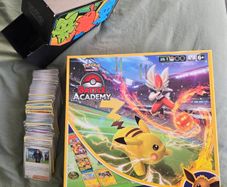 Pokemon TCG Ultimate Starter Bundle - Battle Academy Box Set + Extra Cards & Deck Box