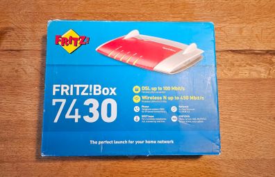 FREE POST - Fritz!Box 7430 WiFi Modem & Home Media Hub