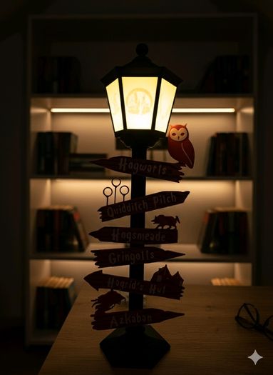 Wizarding World Street Lamp  Magical LED Decoration
