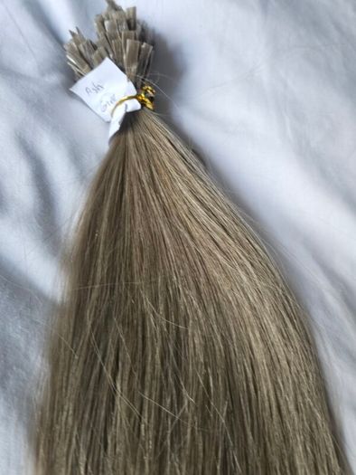 Hair extensions Ash grey 130g