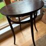 Original THONET FISCHEL bentwood circular table 1920/30 s Image 7