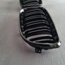 BMW 1 Series E81 E82 E87 E88 Gloss Black Kidney Grilles Brand New Image 5