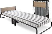 Revolution Folding Bed with Rebound e-Fibre Mattress, Compact, Single