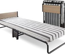 Revolution Folding Bed with Rebound e-Fibre Mattress, Compact, Single