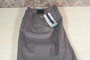 womens TONI wool blend trousers normal regular slim fit Size UK 22 EU 48 brown  RRP 90 euros made in Germany