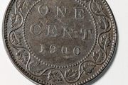 Canada Cent coin 1900