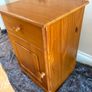 Wooden bedside Locker Image 8