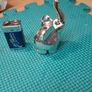 Elephant ornament silver plated Image 3