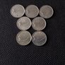 Ireland/Eire : 5p Decimal Coins : Small Size - Full Coin Set - Circulated Image 2