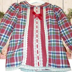 Spanish dress baby girl 24 month tartan dress