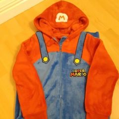 Mario Onsie 8-9 yrs