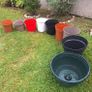 Plastic  Plant Pots Set of 9 Or Individual Image 2