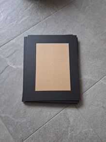 Paper picture frames