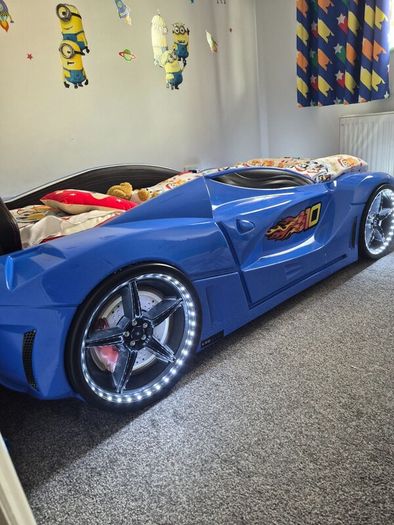 Kids car bed