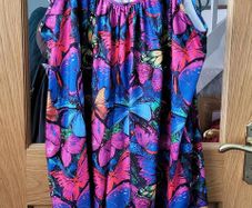Multicolour summer playsuit, Size 6XL (28), Brand new