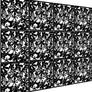 DIY Room Divider Screens Made of Environmentally PVC, Simple and Modern Hanging Panel Screen for Decorating Bedding, Dining, Study and Sitting-Room, Hotel, Bar and School - Black 12 Pack (FREE POSTAGE) Image 2
