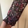 Brand new savida long sleeved floral mini dress Image 3