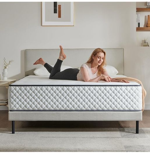 Double Mattress | 7-Zone Hybrid Pocket Spring Medium-Firm Bed Mattress