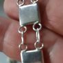 Mother of Pearl Sterling Silver Bracelet and Earrings Matching Set Image 10