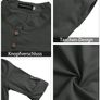Men's Thobe Long Sleeve Kaftan Nightshirt Arabian Long Thobe Image 2