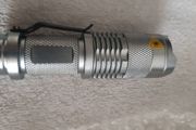 Silver Torch Cree Q5 LED 250Lm Single AA for  Camping/Hiking/Camera/Travel/Airsoft/Hunting/Emergency