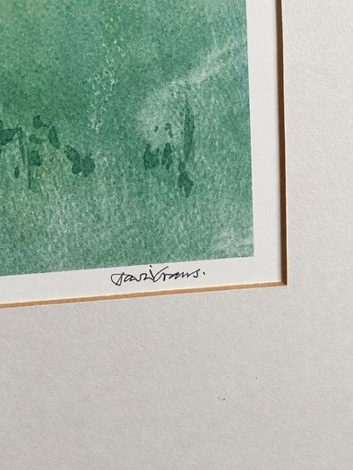 David Evans RUA Mournes in May Signed Limited Edition Framed Print