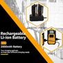 RB648 Heavy Duty Walkie Talkies, Waterproof 2 Way Radio, MIL-STD-810H, Advanced Triple Proof, 2000 mAh, Emergency, Walkie Talkies for Adults Long Range for Contractor (4 Pack Image 3