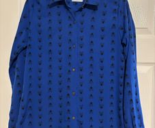 Women's Compania Fantastica Blue Fly Shirt M
