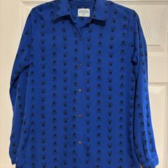 Women's Compania Fantastica Blue Fly Shirt M