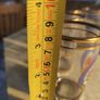 Souvenir Antique Set of 6  Engraved Isle Of Man Shot Glass Image 2