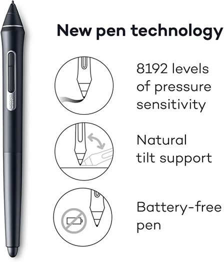 Wacom Intuos Pro Graphics Tablet | Medium | Black