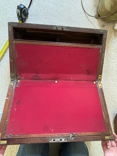 Victorian mobile writing desk
