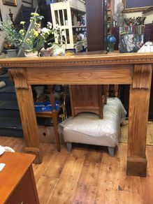 Antique fireplace