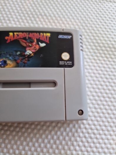 Aero Acro Bat Snes Super Nintendo Arcade Retro Games Original