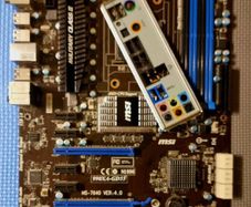 Motherboard MSI 990XA-GD55 AM3+, good working order.
