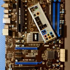 Motherboard MSI 990XA-GD55 AM3+, good working order.