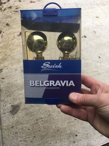 Swish Brass Holdbacks