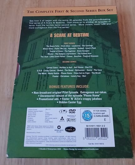 Podge & Rodge A Scare at Bedtime Complete First & Second Series Collector's Edition DVD Box Set