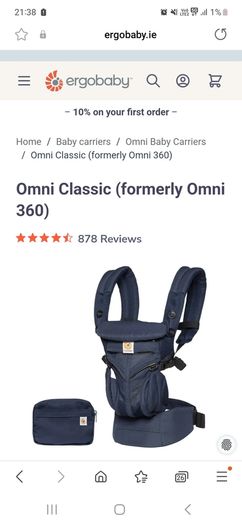 Ergo Omni baby carrier