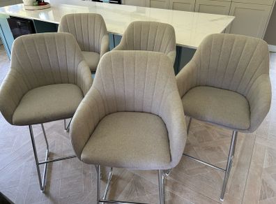 Kitchen bar chairs x 5