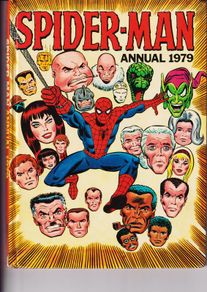 Spider-man Annual 1979 Marvel Uk Hard Back Book