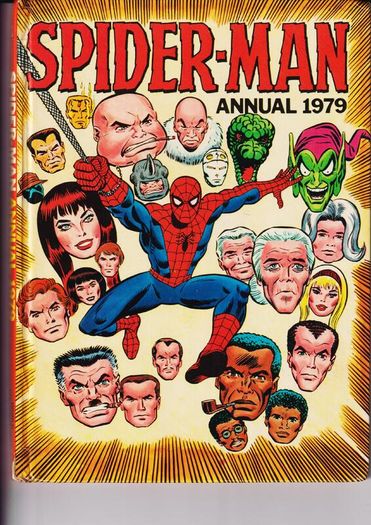 Spider-man Annual 1979 Marvel Uk Hard Back Book