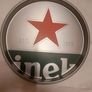 Heineken beer/drinks metal trays, few marks see pictures, 1 x available ,handy in any pub ,man cave, restaurant etc ,,see pictures for condition,good ,take as is,30 each posted,see pictures for condition,  take as is, Image 8