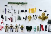 vintage gi joe action figures and accessories 1980's 1990's retro collectible toys