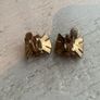 Antique Screw in Art Deco Earrings Stones missing Image 5