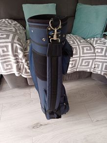 golf bag and clubs